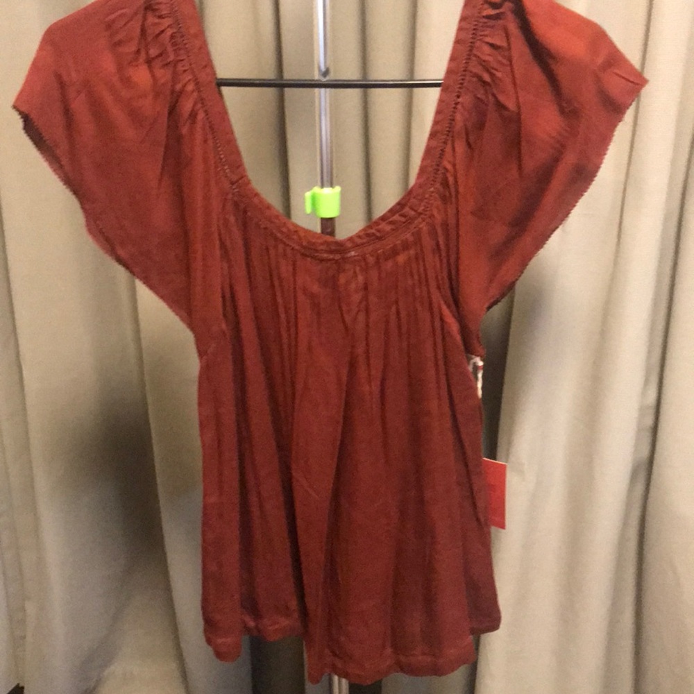 Maroon Top